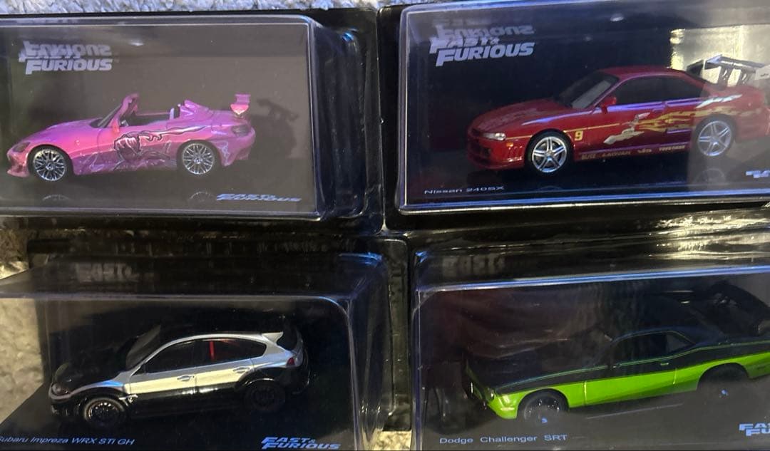 【新品未開封】ディアゴスティーニ ワイルドスピードカーコレクション 22〜25