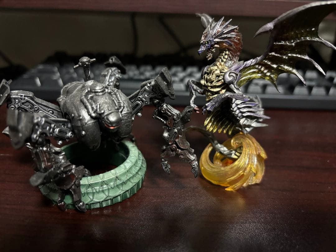 FFクリーチャーズ改　オメガ　シークレット　神龍　　セット 即決中古・送料無料「FFクリーチャーズ改・神竜&オメガ」 各カード無し