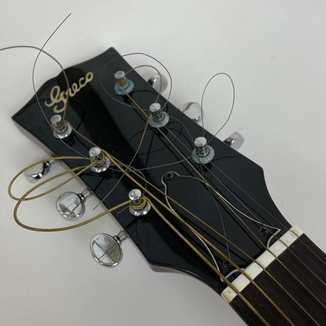 Greco 101 アコースティックギター ケース付き ジャンク扱い - メルカリ