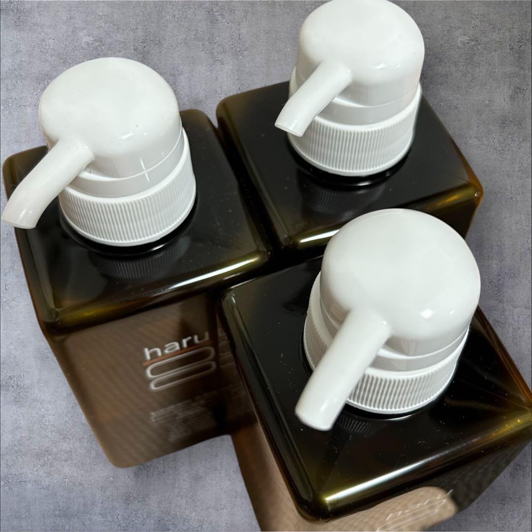 新品 haru ハル スカルプシャンプー 400ml 3本セット シャンプー