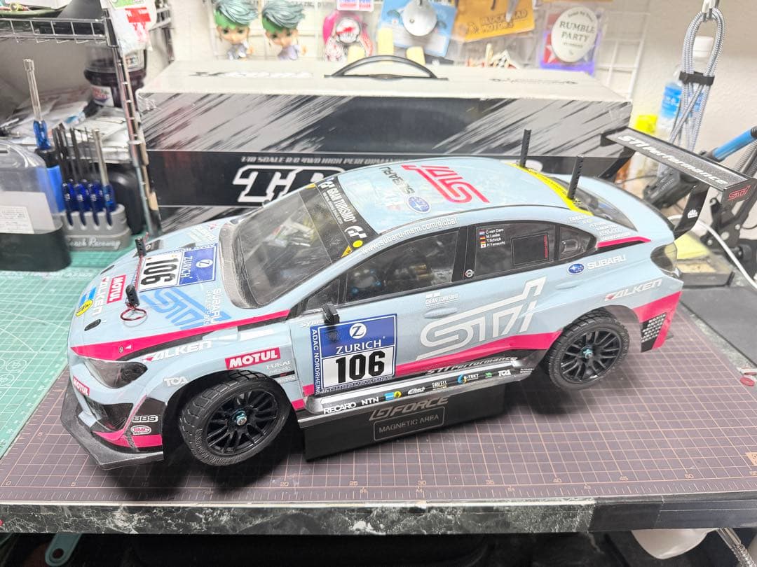 TAMIYA TB-03R STI WRX ボディー