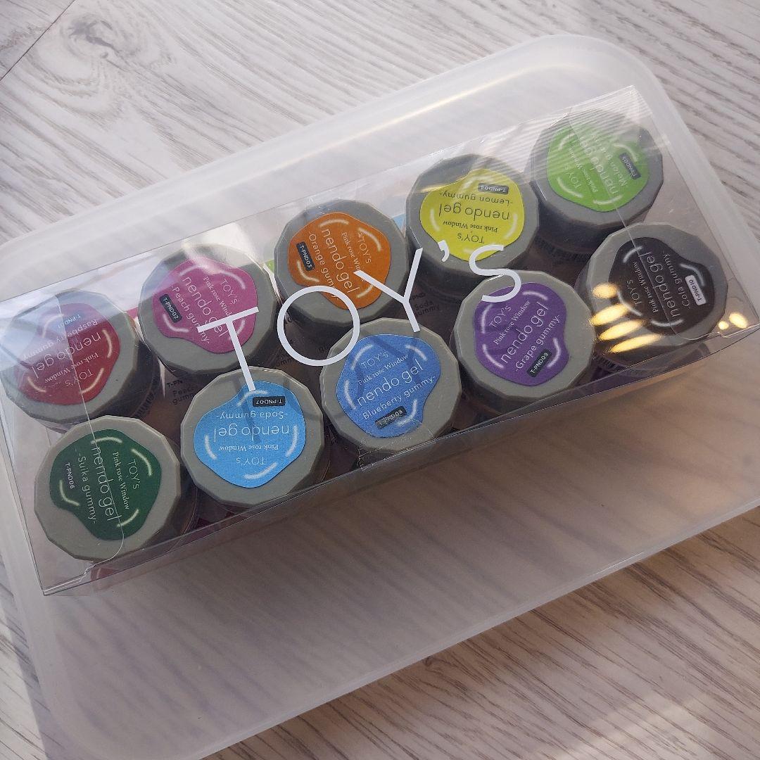 粘土ジェル プロ用 アイニティ TOY's × INITY nendo gel ネンドジェル 粘土ジェル 8g (2色からご選択