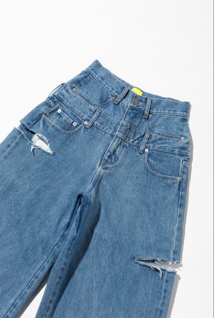 WCJ レイヤードデニムパンツ New Arrivals】 WCJオンラインストアにて発売 プロフィールTOPのURL