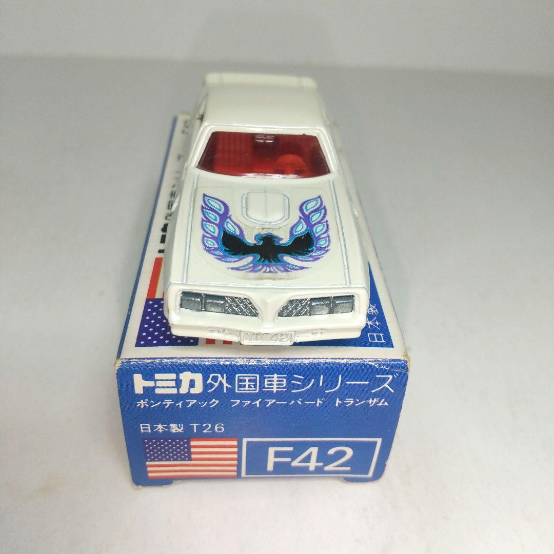 3313)トミカ 青箱 日本製 ポンティアック ファイアーバード トランザム
