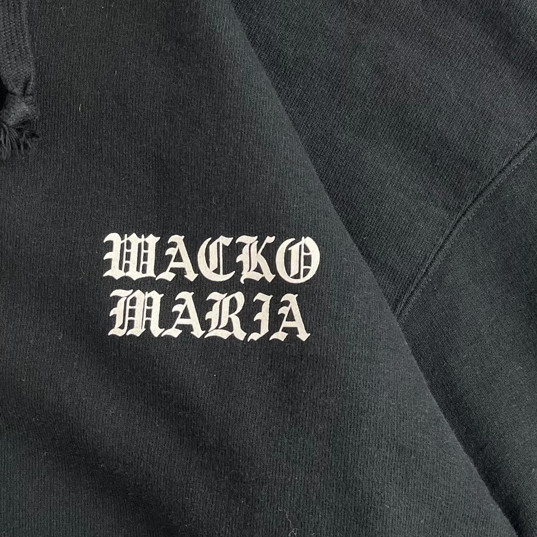 激レア・最高デザイン】ワコマリア☆バックアーチロゴ肉厚ジップ