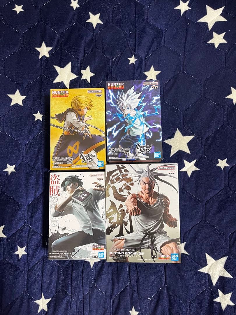 HUNTER×HUNTER　プライズフィギュア　クラピカ　クロロ　キルア　ネテロ 2025年9月発売最新プライズ HUNTER×HUNTER HUNTING ARCHIVES クロロ