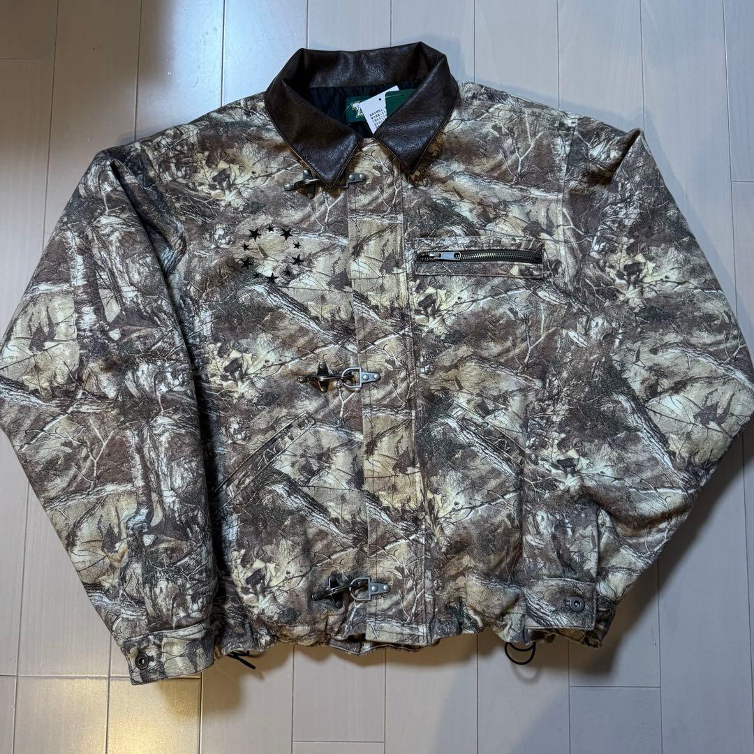 That's life ダック地ファイヤーマンジャケット M 着画あり