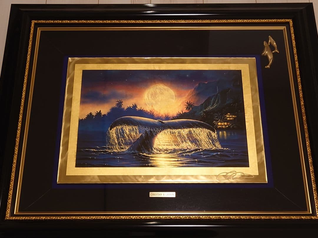 クリスチャン・ラッセン　版画　※写真、説明追加