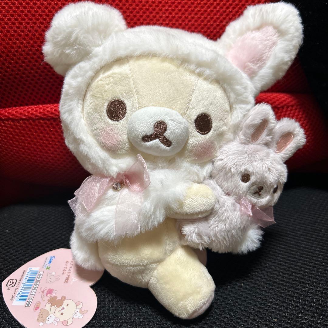 Tiara Defi　コリラックマ とうさぎ　ティータイム　ぬいぐるみ