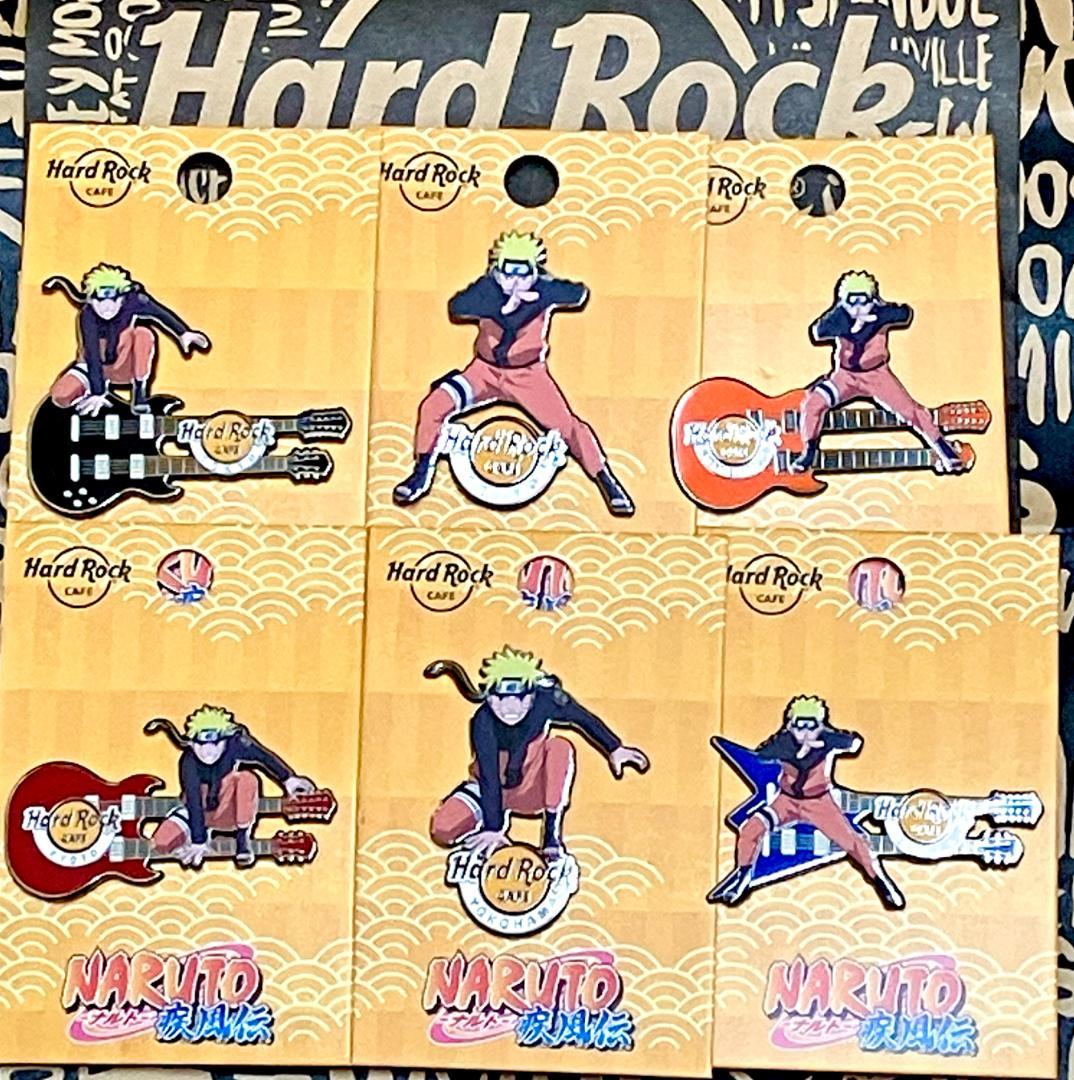 値下☆ハードロックカフェ◆5店舗・6点◆NARUTO ナルト 【限定】ピンバッジ NARUTO-ナルト- 疾風伝」× HRC Pin : UYENO | Hard Rock Cafe Japan