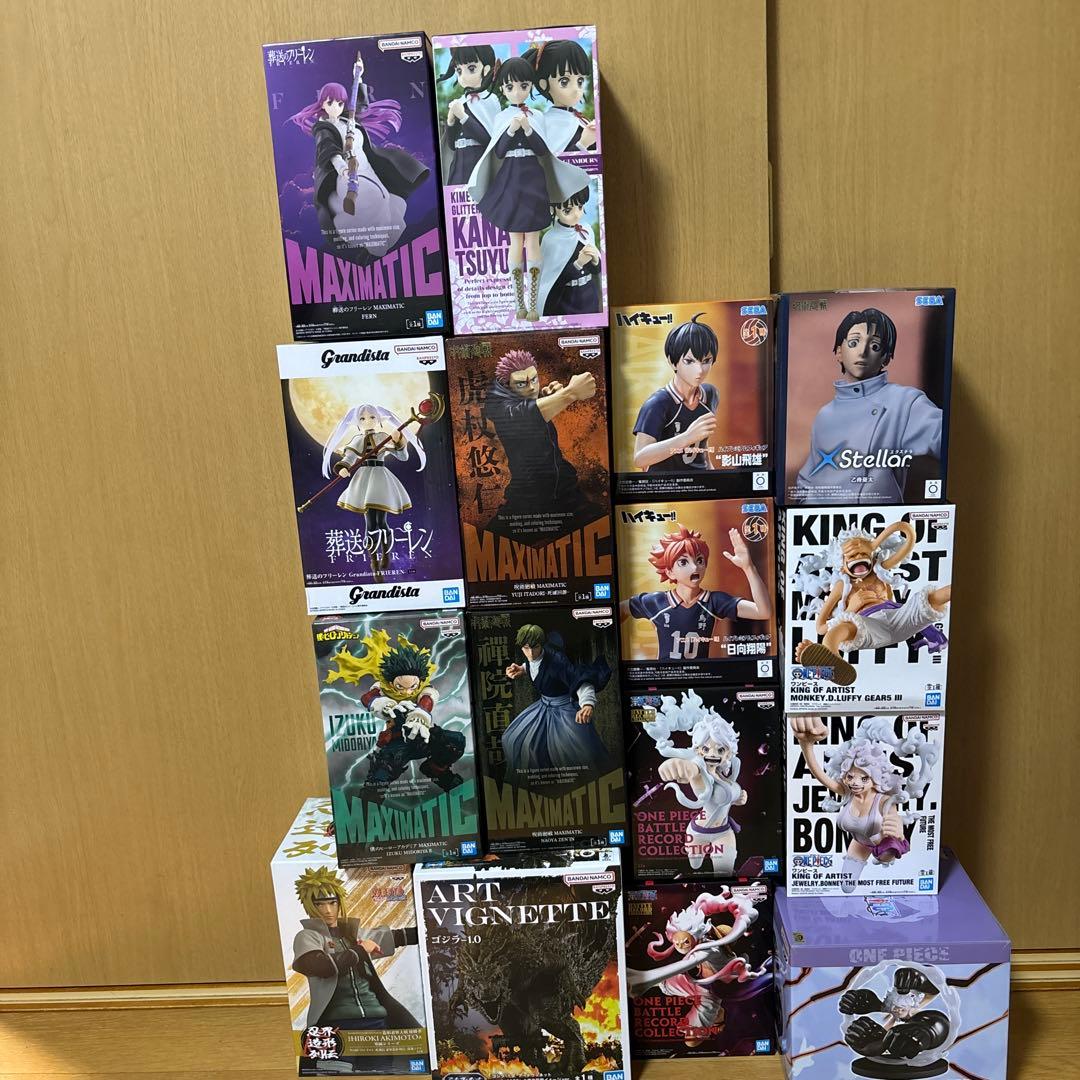 最新プライズフィギュア　17体　まとめ売り①