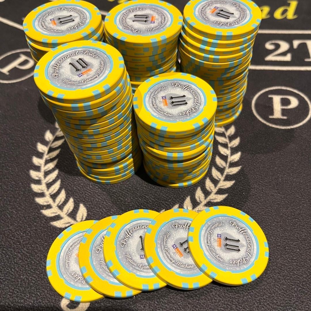 13 MGM社正規品 カジノチップ 100枚 10$ ポーカーチップ  H26年 楽天市場】【最強配送】 カジノチップ チップ ポーカーチップ 13.5g 10