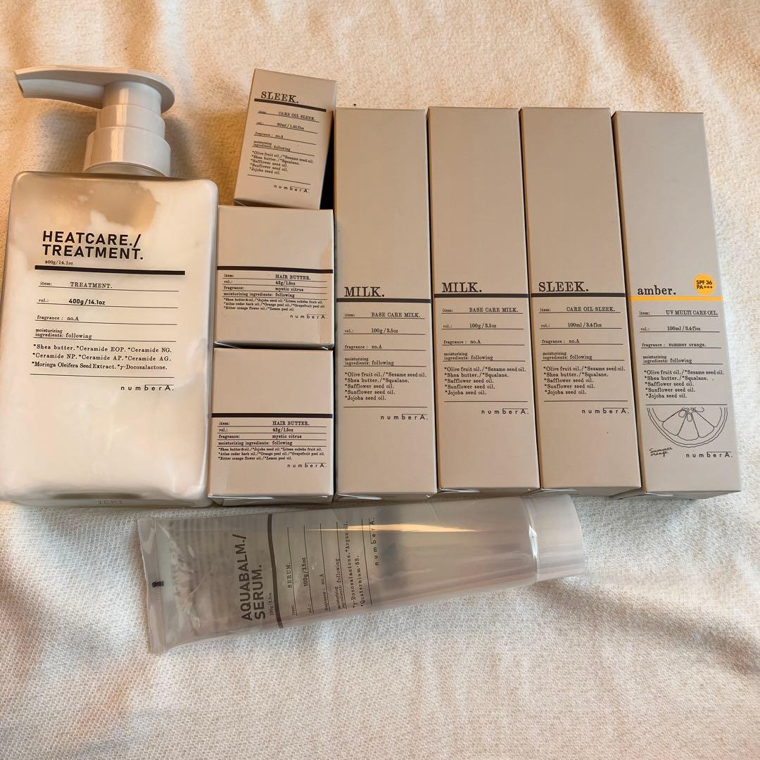 numberAまとめてセット