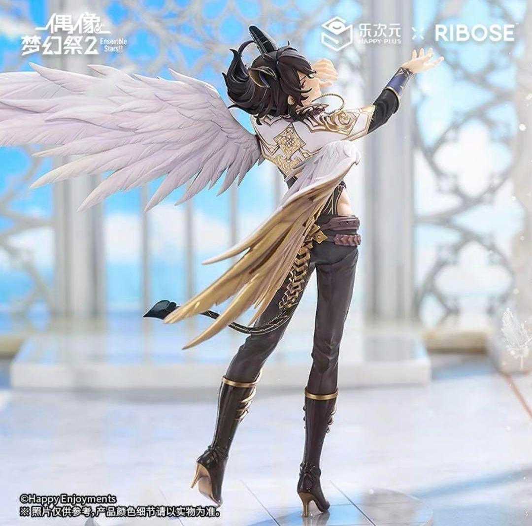 あんスタ 中国限定 受注品 朔間零 フィギュア 缶バッジ  謐影之神