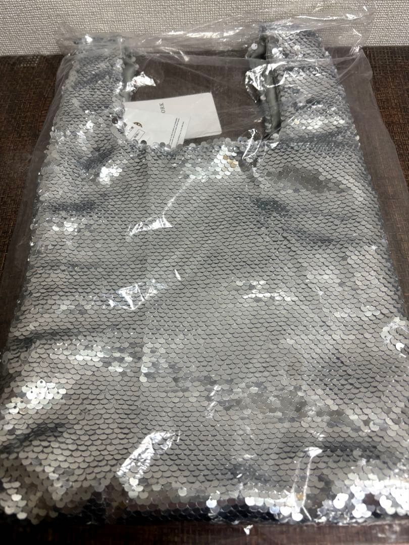 YALE スパンコール エコバッグ(フレームワーク)