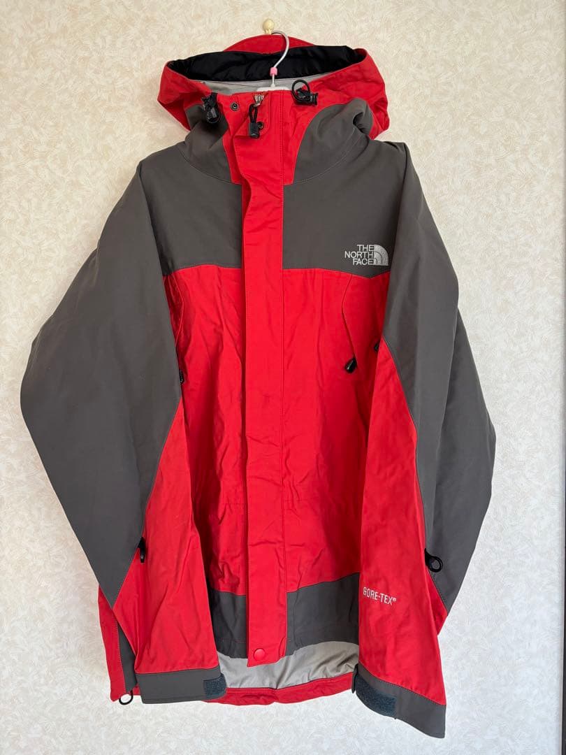THE NORTH FACE GORE-TEX 防水マウンテンパーカー LL赤