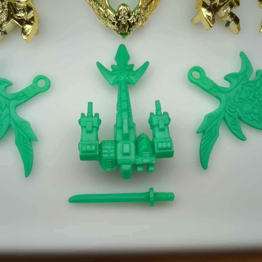 輝神大将軍 獅龍凰 ガン消し 金メッキ