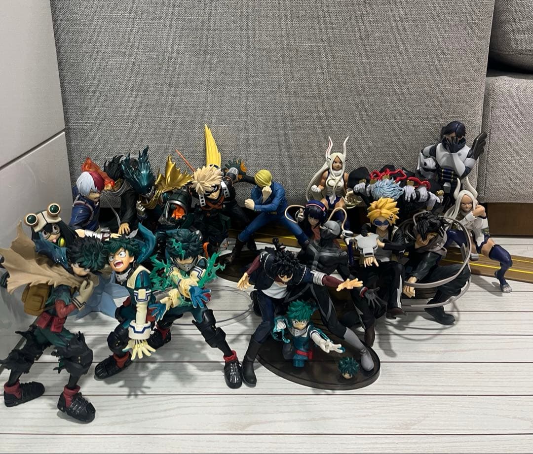 【まとめ売り】ヒロアカ フィギュア 一番くじ ジャンク有21体セット 引退品