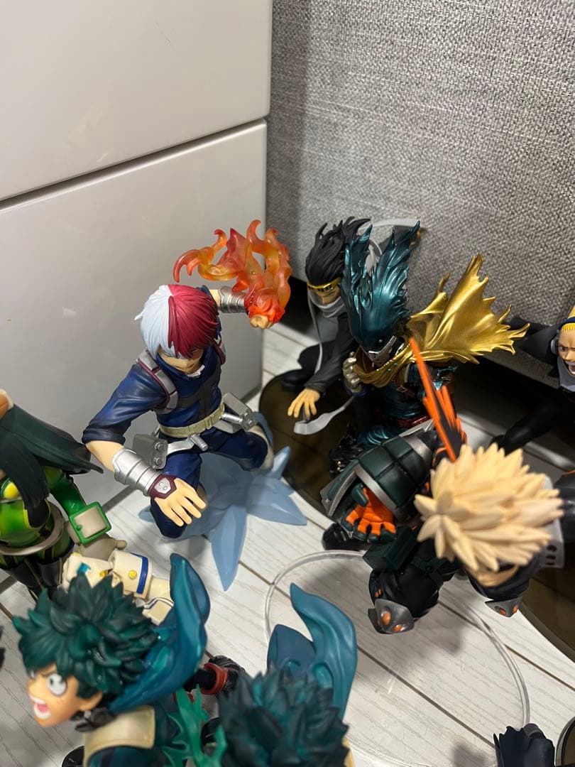 まとめ売り】ヒロアカ フィギュア 一番くじ ジャンク有21体セット 引退