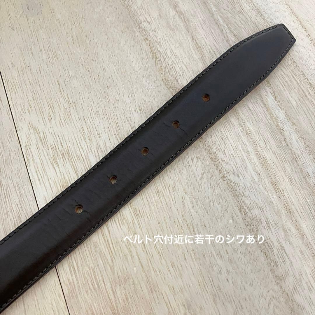 訳あり極美品✨Felisi✨フェリージ✨レザーベルト✨85cm✨濃茶✨699/6