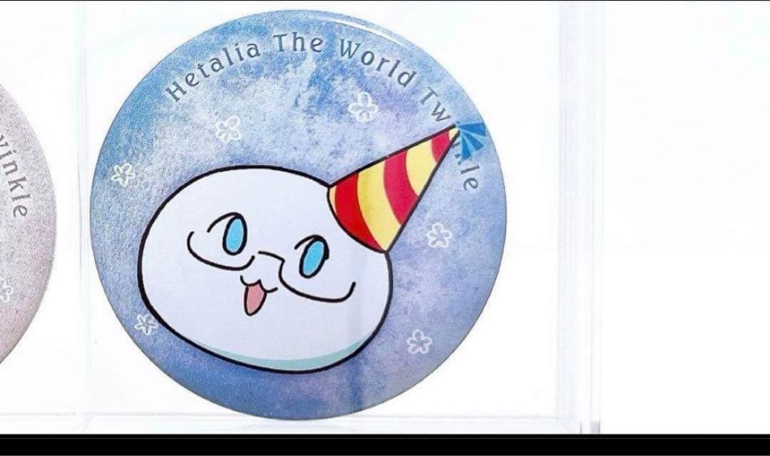 2点セット ヘタリア もちたりあ アメリカ 缶バッジ 六角形缶バッジ