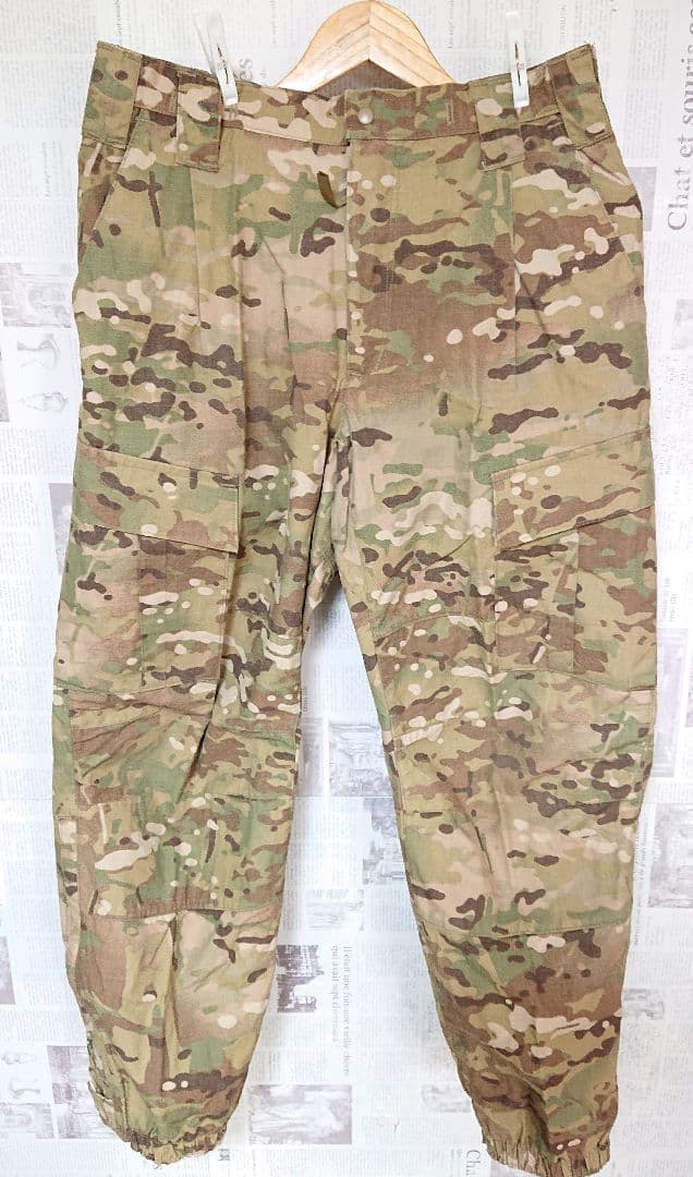 ECWCS level5 FRソフトシェルパンツ/M/難燃性/マルチカム