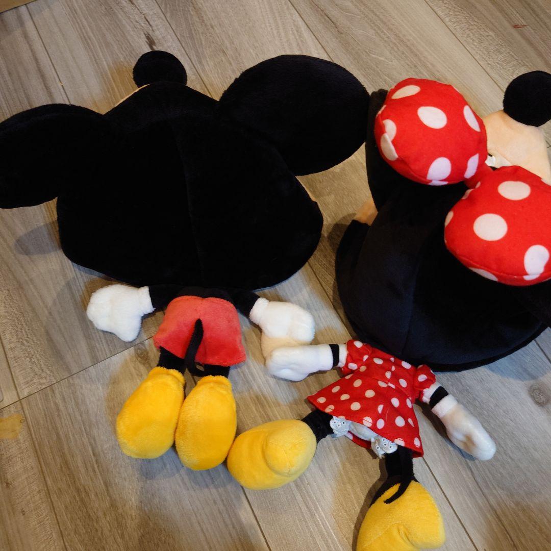 即日発送 ディズニー ミッキー・ミニー ファンキャップ 2個セット