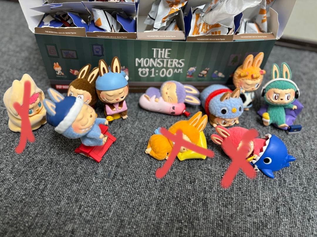 THE MONSTERS 1:00 A.M. ポップマート　7体