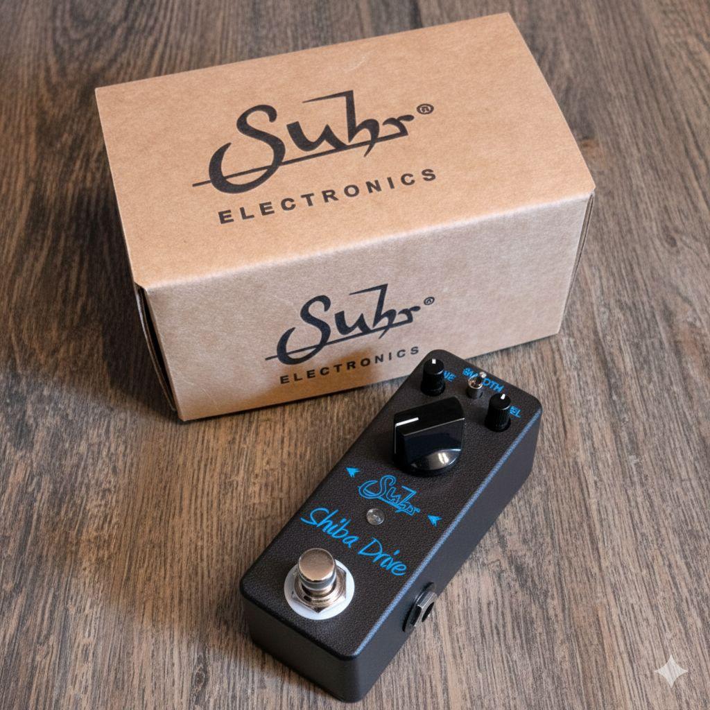 Suhr Shiba drive Mini Black Edition　未使用近