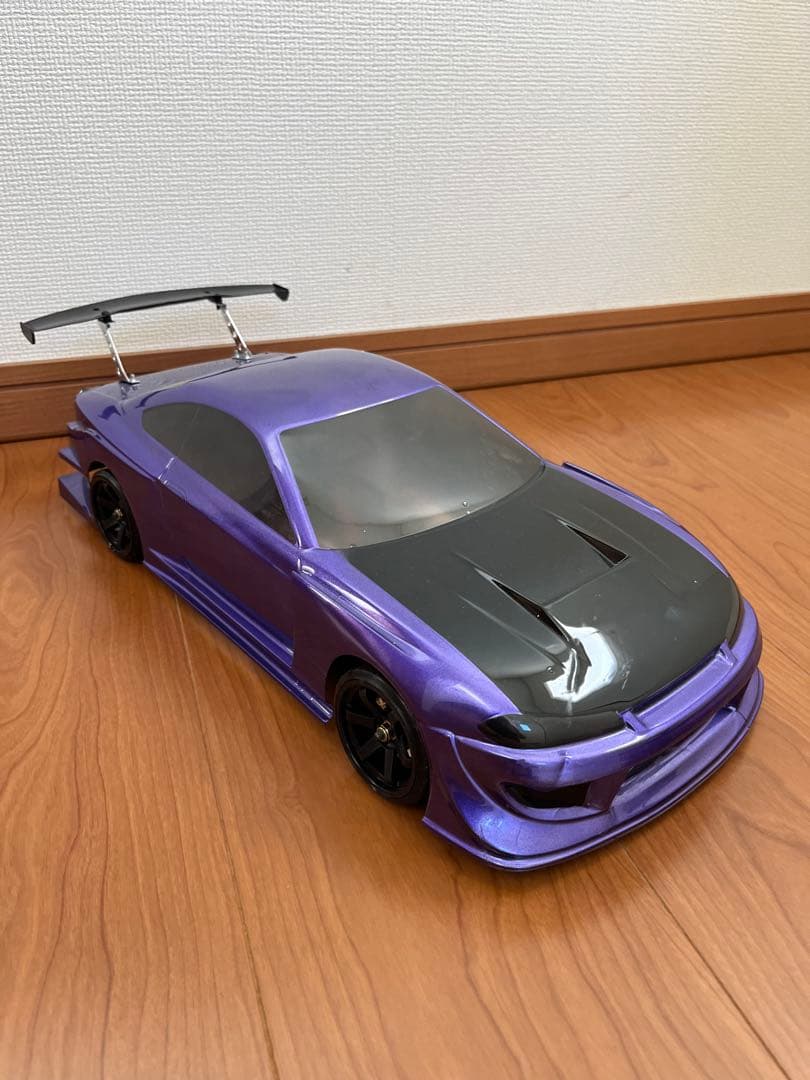 1/10 ラジコン ドリフト ドリパケ 2.4GHz S15シルビア