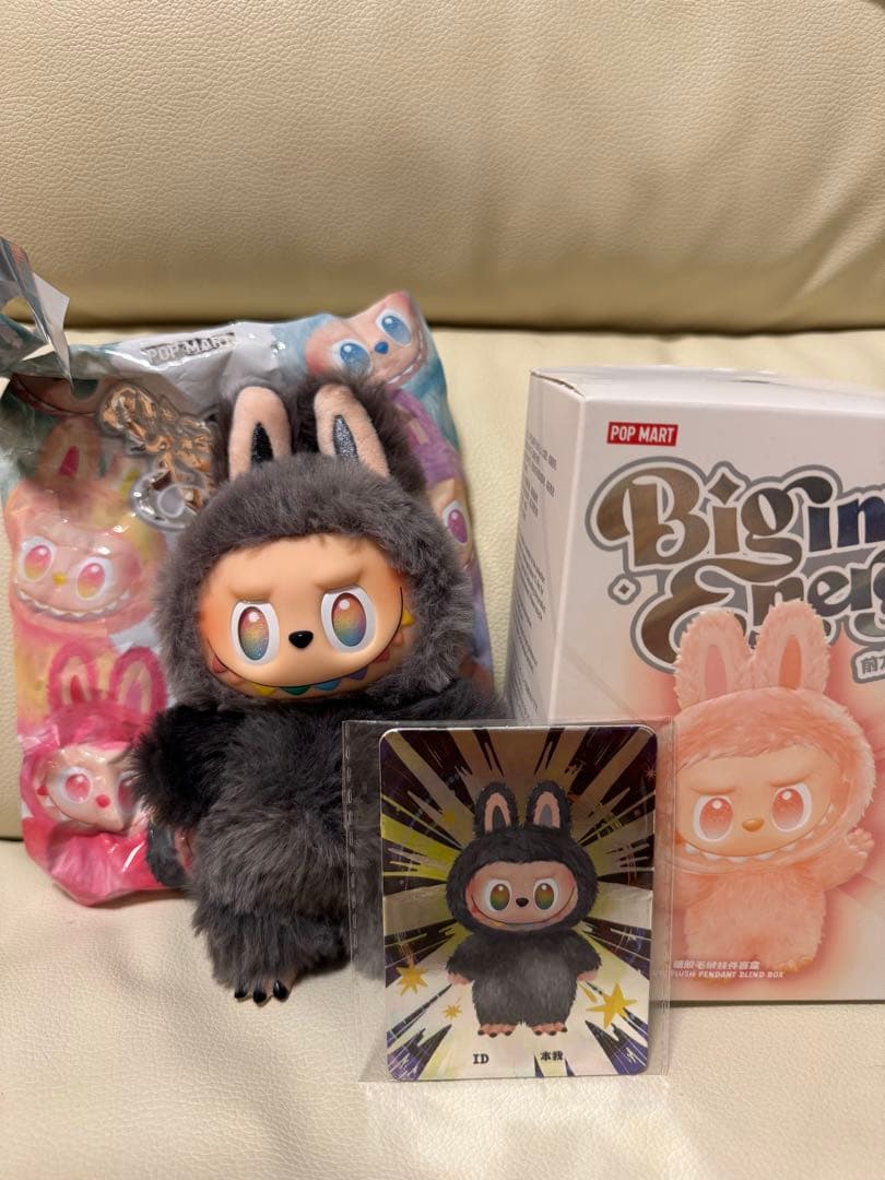 正規品 ラブブ エナジー ID本我 シークレート ぬいぐるみ labubu POP MART（ポップマート） 【正規品保証・即発送】 THE MONSTERS Big