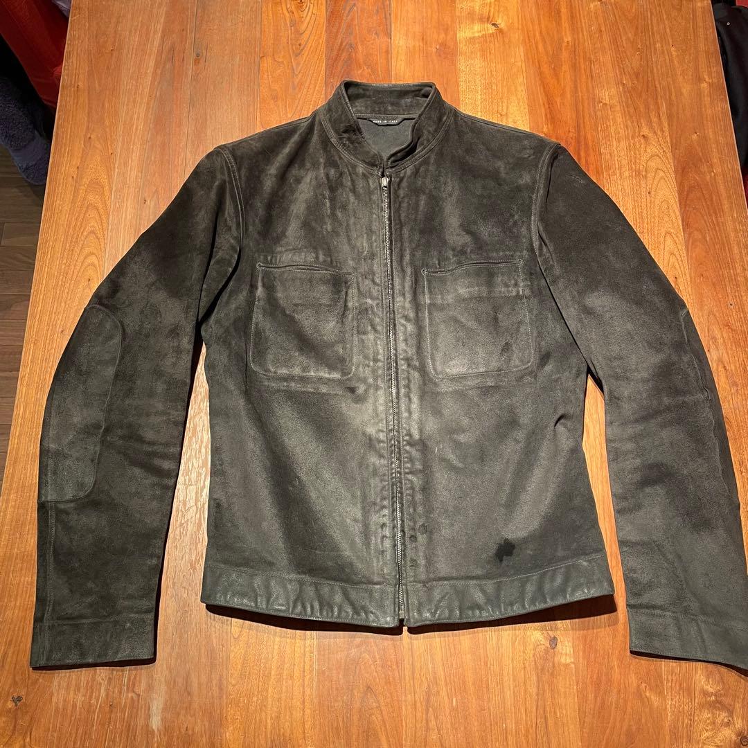 GUCCI グッチ シングルライダース 黒スウェード 46 トムフォード期 希少 GUCCI / グッチ】04AW トム・フォード期 レザージャケット | 大人の