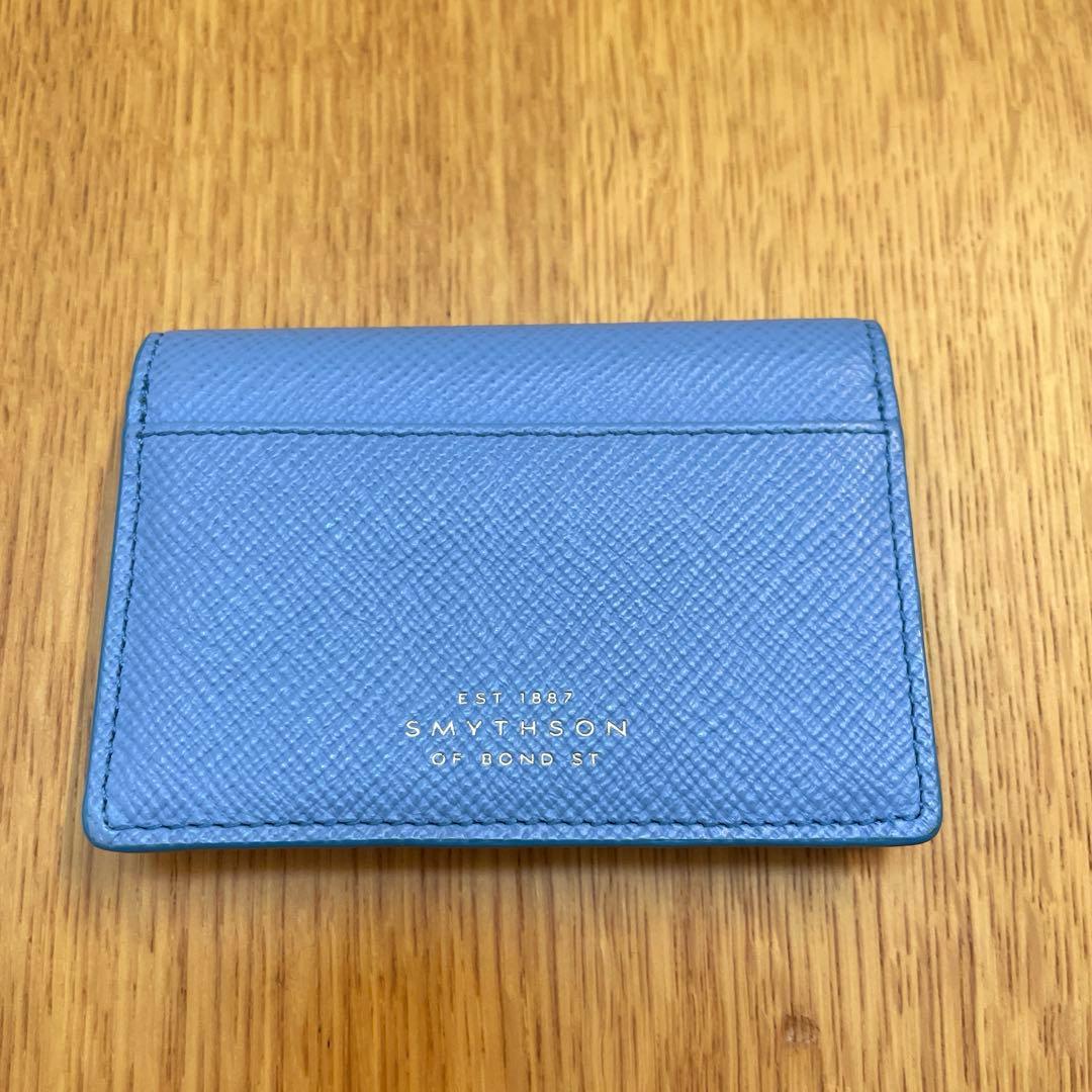 【美品】Smython スマイソンPanama Folded Card Case