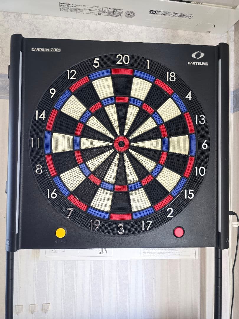 DARTSLIVE 200S　 BLITZER ダーツスタンドセット ダーツ 本格派ソフトボードセット☆DARTSLIVE-200S＋マルチダーツ