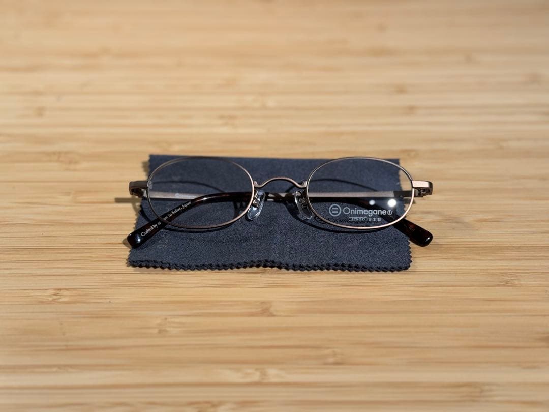 オニメガネ オーマイグラス　度なし　伊達メガネ　OG7217-ABR-46