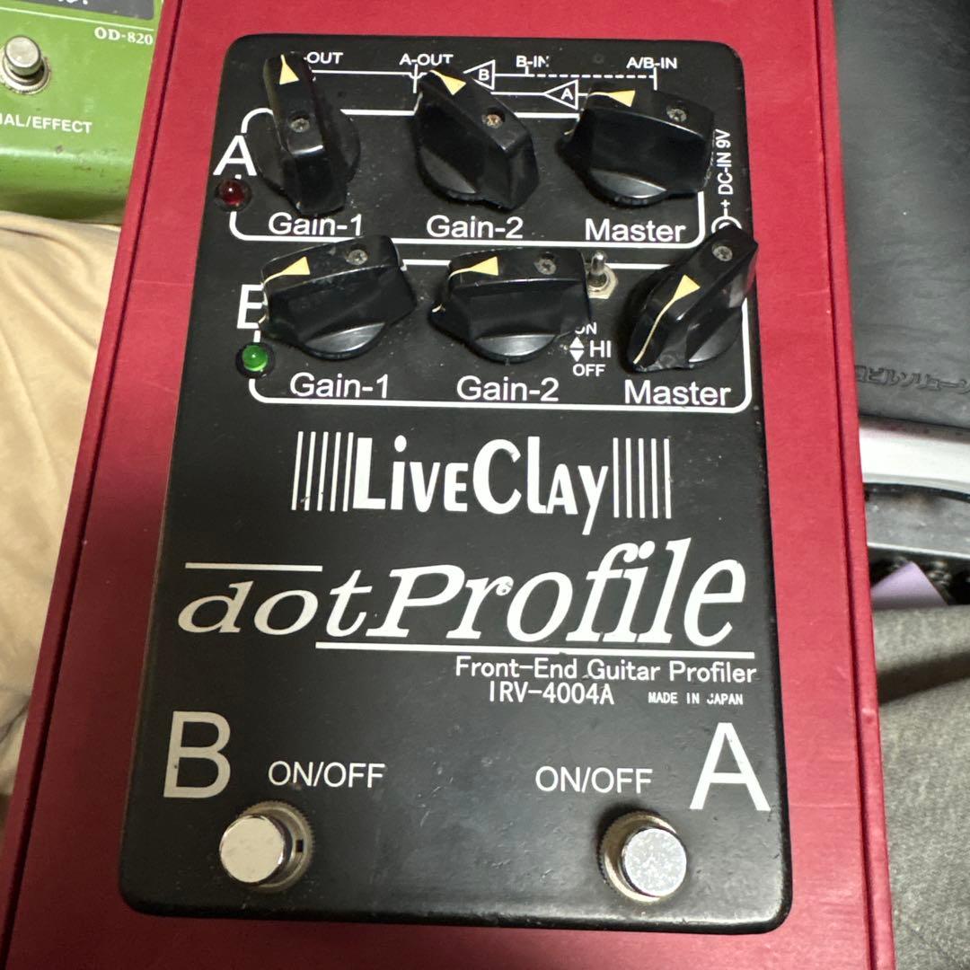 ギター Live Clay dot Profile