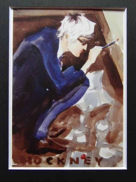 Elizabeth Peyton、David Hockney、希少な画集より