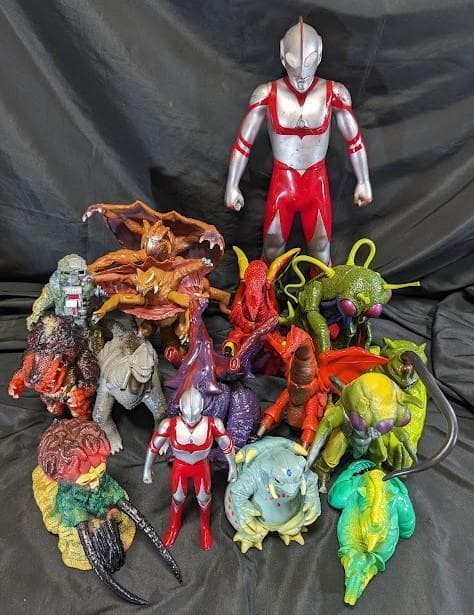 ウルトラマングレート＆登場怪獣（バンダイ）ソフビコンプリート15体