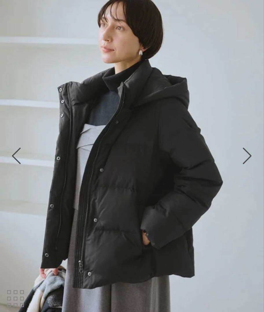 ロペピクニック ダウンコート 黒 ブラック Mサイズ