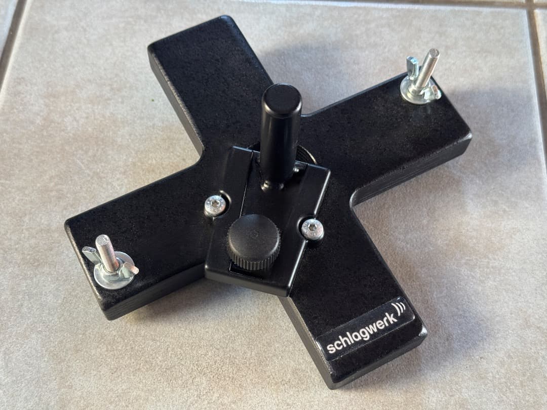 パーカッション・打楽器 schlagwerk RTH10 FRAME DRUM CROSS HOLDER