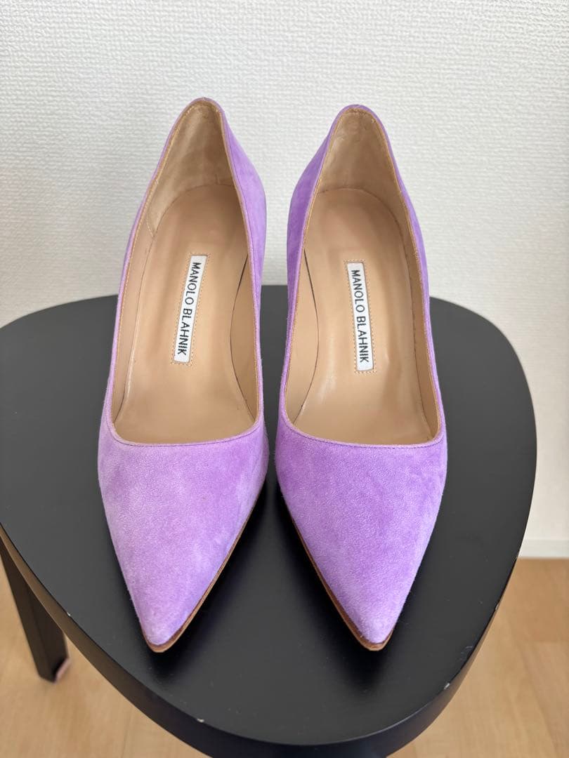 12/16まで限定価格⭐︎マノロブラニクBB ポインテッドトゥ　スエード　37.5