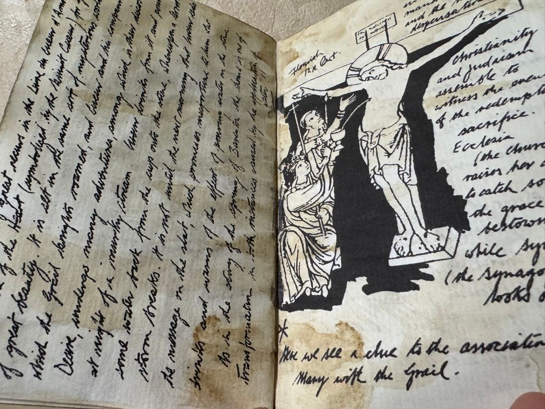 grail diary 聖杯日誌　手帳　スーパーレプリカ　ヒーロープロップ