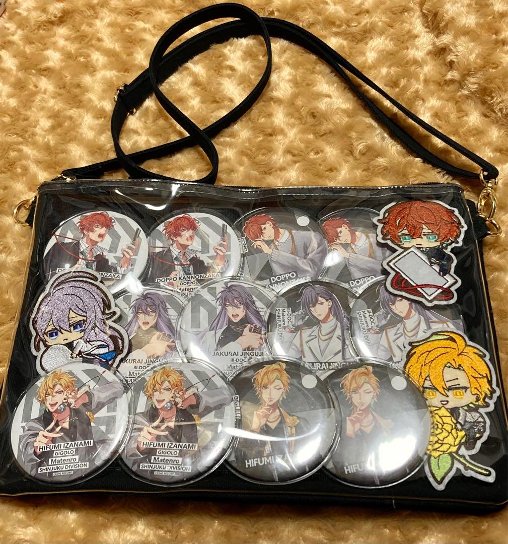 ヒプマイ 麻天狼 寂雷 一二三 独歩 シンジュク 痛バッグ 痛バ 缶バッジ