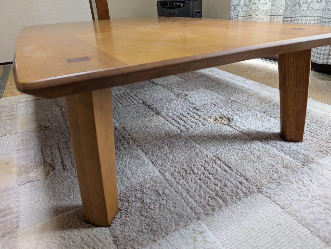 飛騨産業 円空 木製長方形座卓ローテーブル