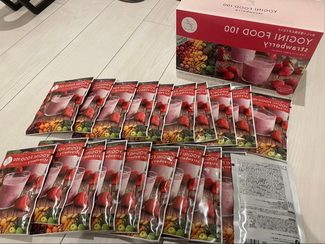 LAVA ヨギニーフード100　ストロベリー味20個