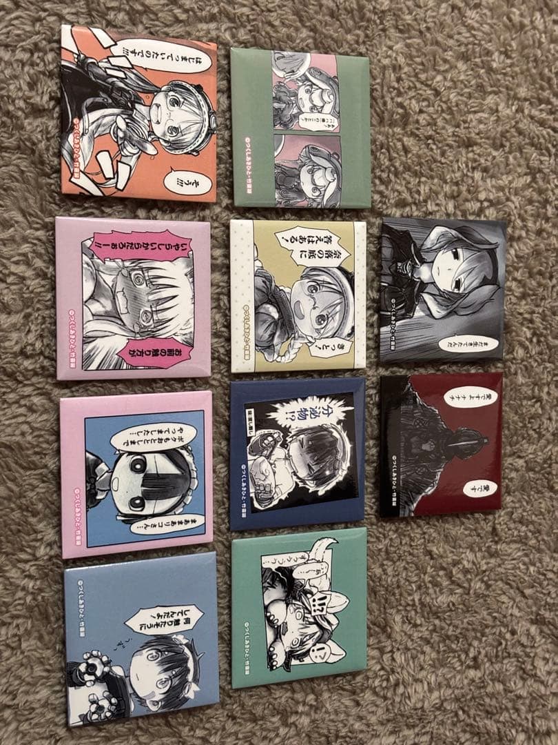 メイドインアビス 缶バッジ まとめ売り