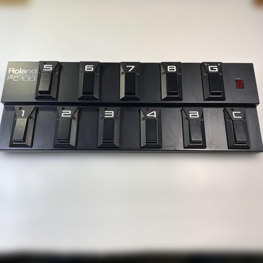動作OK：Roland GP-8＆FC-100／RRCケーブル＆取説 - メルカリ