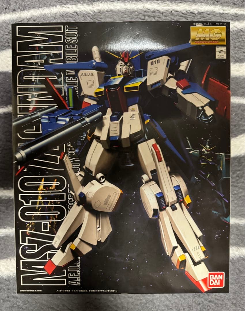 MG(マスターグレード)のMSZ-010 ZZ GUNDAM、新品 6f0529b3d67b70262ad5294899496b