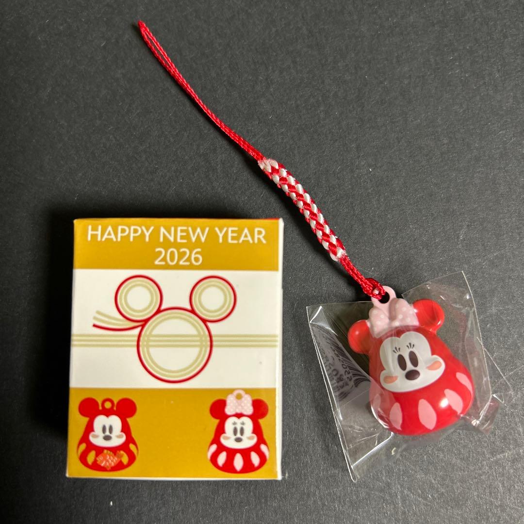 ディズニーストア 水琴鈴 シークレットストラップ ミニーマウス 2026