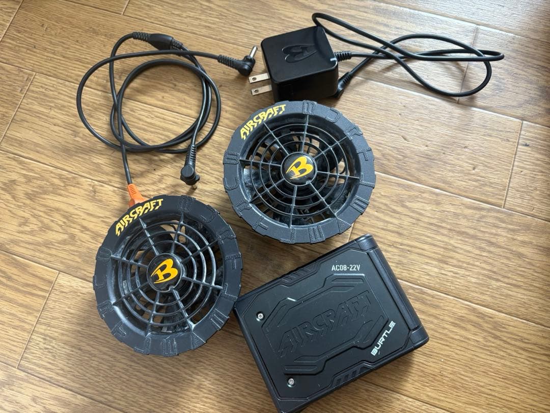 りりちゃん専用BURTLEエアークラフト ファンバッテリーセットAC08-1
